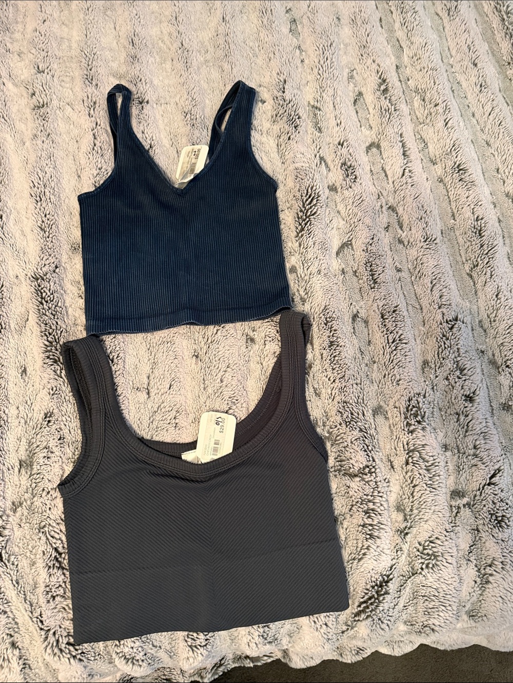 Bundle of two nikibiki navy cropped tops